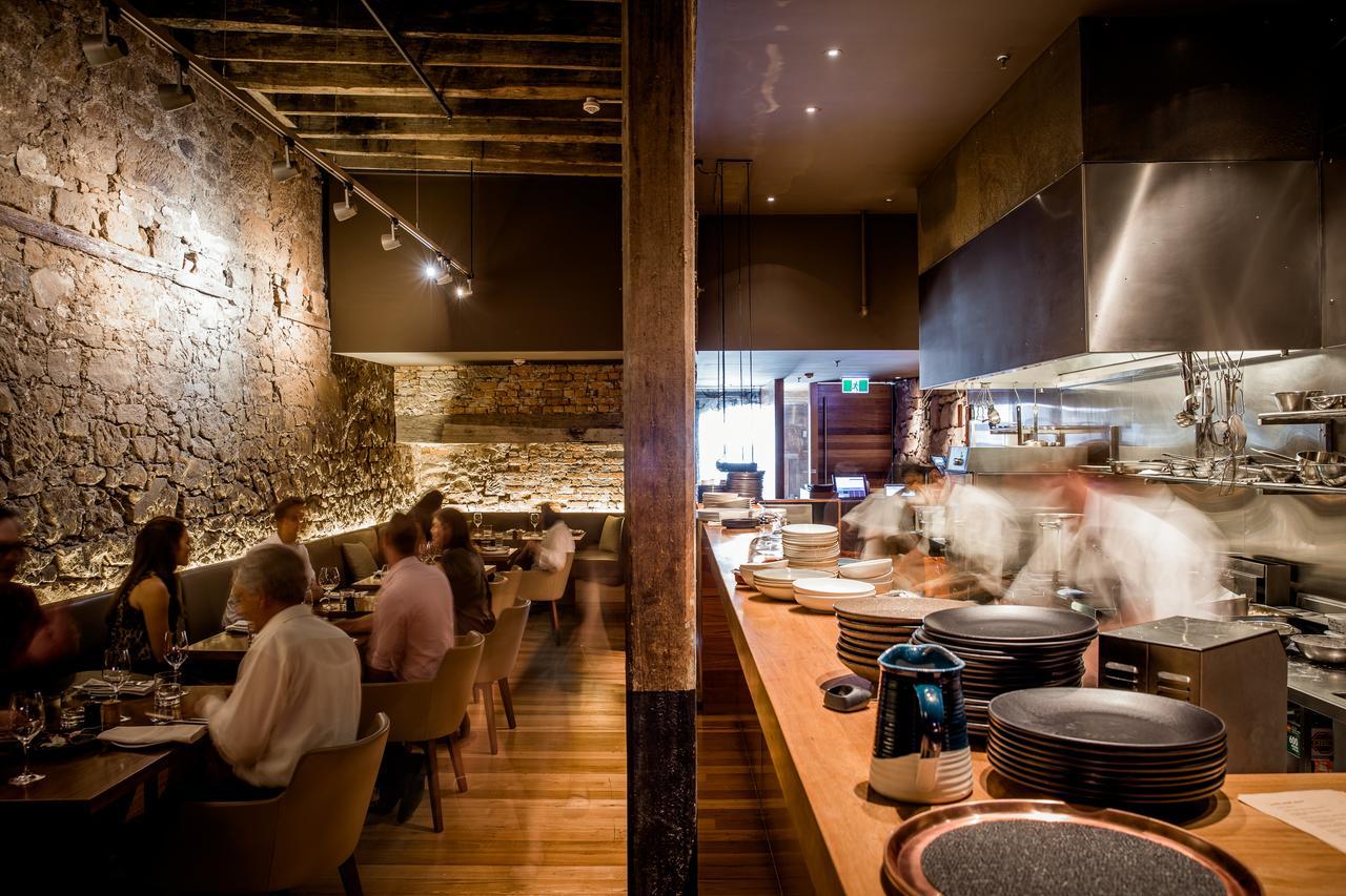 The Henry Jones Art Hotel Hobart Exterior photo Interior of the restaurant